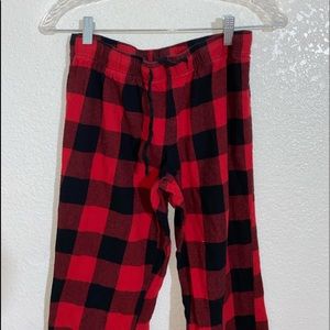 plaid pajama pants